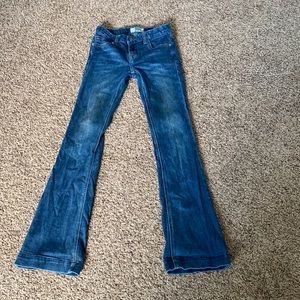 Rock and roll denim trousers